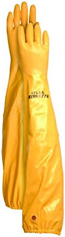 LFS GLOVE P WG772L ATLAS WATER GARDENER GLOVE YELLOW LARGE