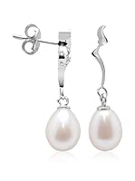 Lola Vanderkeen Pendientes Pure White Blanco