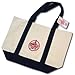 Reusable Fashion Tote Bag From Trader Joe's. Heavy-duty Cotton Canvas Shoulder Bag with Handles.