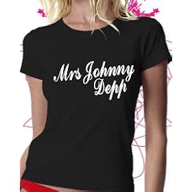 Mrs Johnny Depp T-shirt by Dead Fresh
