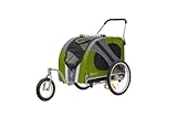 UPC 654367283561 product image for DoggyRide Novel Dog Jogger-Stroller, Outdoors Green | upcitemdb.com
