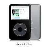 Shades iPod Classic 6G/7G Case/Skin – 80, 120, 160GB – Black & Clear