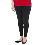 Juniors' Plus-Size Pure Energy Black Zipper Straight-Leg Legging