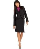 XOXO Suit Jacket & Pleated Pencil Skirt