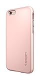 【Spigen】iPhone6s ケース / iPhone6 ケース シン・フィット ハイブリッド [ 落下 衝撃 吸収 ] アイフォン6s / 6 用 (ローズ・ゴールド SGP11781)