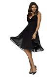 Astrapahl, Festliches Knielanges Abendkleid, Farbe schwarz