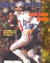 Art Schlichter Autographed/Hand Signed Sports Illustrated Magazine (Ohio State)