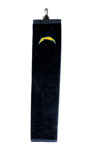 San Diego Chargers Embroidered Tri-Fold Golf Towel