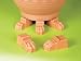 B.Line H400 Pot Feet (Pack X4) Terra