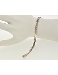 14K White Gold 7" Bracelet
