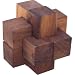 Puzzle Master UST3 Enigma Wood Brain Teaser Puzzle Image