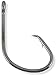 Owner American 5314 Mutu Light Circle Black Chrome Hook Bulk Pack, 6 (57 per Pack) (5314-051)