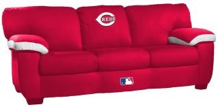 Home Team MLB Cincinnati Reds Classic Sofa
