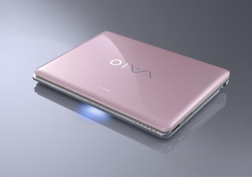 Sony VAIO VGN-CR407E & P 14.1-inch Laptop (1.73 GHz Intel Pentium Dual Core T2370 Processor, 2 GB RAM, 160 GB Hard Drive, DVD Drive, Vista Premium) Pink image