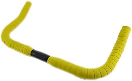 GbBike Bullhorn Handlebars for Fixie Fixed Gear Single Speed Bike 25.4mm (Yellow)