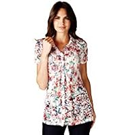 Per Una Floral Burnout Shirt