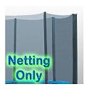12 ft Replacement Netting For Trampoline Enclosure