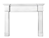 IMAGE OF Pearl Mantels 550-48 Richmond 48-Inch Fireplace Mantel Surround with Medium Density Fiberboard, White