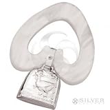 Empire Silver White Heart Sterling Teething Ring Goosie Gander