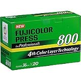 Fujifilm Fujicolor Press 800 Color Negative Film ISO 800, 35mm Size, 36 Exposure, 20 Pack, CZ-36