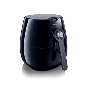 Philips HD9220/20 Heißluft-Fritteuse Airfryer (ölfrei) / Schwarz-Silber / Testmagazin SEHR GUT (04/2011)