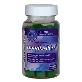 Hoodia Pure by Hi Tech Pharmaceuticals 60 Tablets with Hoodia Gordonii 1000mg