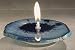 Agate Rock Candle - Blue