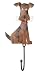 Regal Gift Dog Metal Single Wall Hook Key Rack