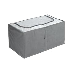 WENKO 4380711100 Jumbo-Box Libert� - atmungsaktives Vlies, 91 x 48 x 53 cm, grau