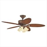 Hunter 28078 Markham Fan - Distressed Relic Traditional Ceiling Fan 52 Blade Span