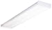 Lithonia Lighting SB 232 120 GESB Two-Light T8 Fluorescent Ceiling Fixture, White