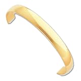 8mm Gold-plated Polished Slip-on Bangle