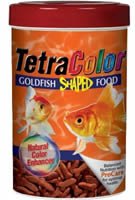 TetraColor Goldfish Shaped Food, 2.75 Ounces (Pack of 4)