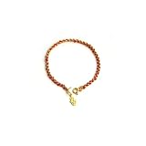 Kabbalah Red String Bracelet Gold Plated With Hamsa