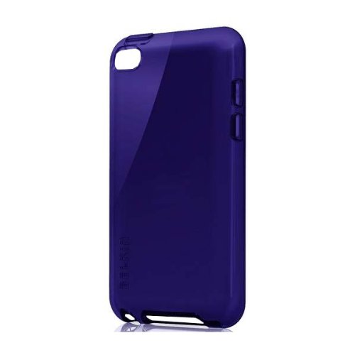 Belkin Essential 013 Grip Vue Schutzh&uuml;lle f&uuml;r Apple iPod Touch 4G/5G durchsichtig/blau Preisvergleich