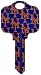 New York Mets Kwikset KW1 House Key