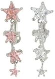 Four Star Belly Button Ring