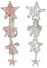 Four Star Belly Button Ring