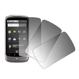 3 Pack of Premium Crystal Clear Screen Protectors for HTC Nexus One [Accessory Export Packaging]