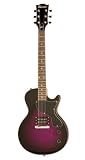Single Cutaway Electric Purple Burst, 1 p/u, 1 V, 1 T, amp, cord, strings, strap, picks, DVD