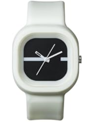 FMD White Square Rubber Unisex Watch FMDX233