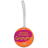 Lewis N. Clark Travel Products Worlds Greatest Grandma Tag