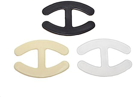 Pack of 3 Bra Strap Clips (Oval Shape)