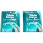 20 Gillette Sensor Excel Razor Refill Blades for Women