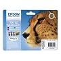 Epson Multipack T0715 - Print cartridge - 1 x black, yellow, cyan, magenta - blister with RF alarm