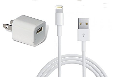 Apple OEM Wall Charger for iPhone 5/5c/5s/6/6 Plus - Non-Retail Packaging - White