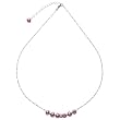 Six Degrees Cultured Pearl on Silver Chain Necklace, Lavender Six Degrees Cultured Pearl on Silver Chain Necklace, Lavender