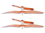 Two (2) Replacement Red Main Rotors for Mini Infrared Remote Control Electric Helicopters