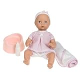 Gotz 13-Inch, AQUINI GIRL, Bald, anatomically correct