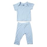Kicky Pants Short Sleeved Pajama Set, Pond